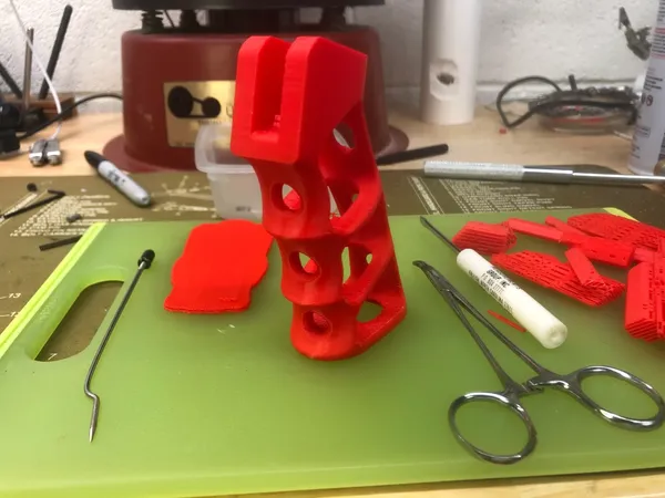 Additive manufacturing 3D printed part