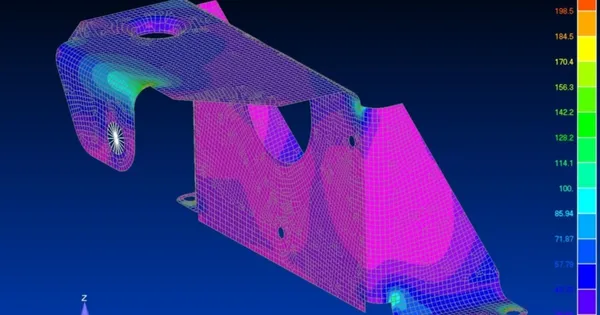 Finite element analysis visualization